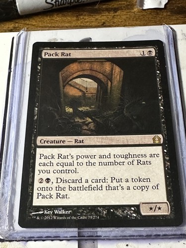 Pack rat return - pack,